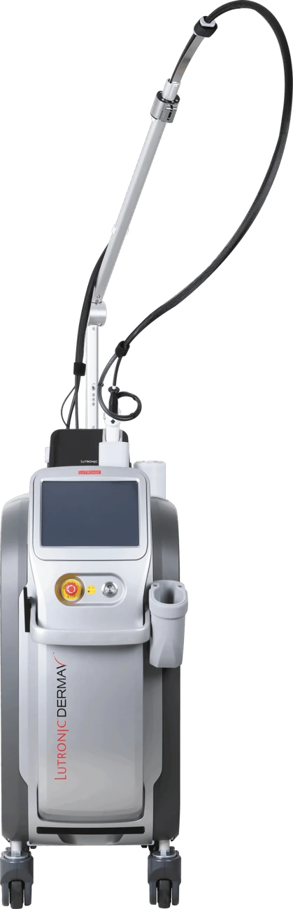 DermaV de Cynosure Lutronic — Laser vascular e de pigmentação de 532 / 1064 nm