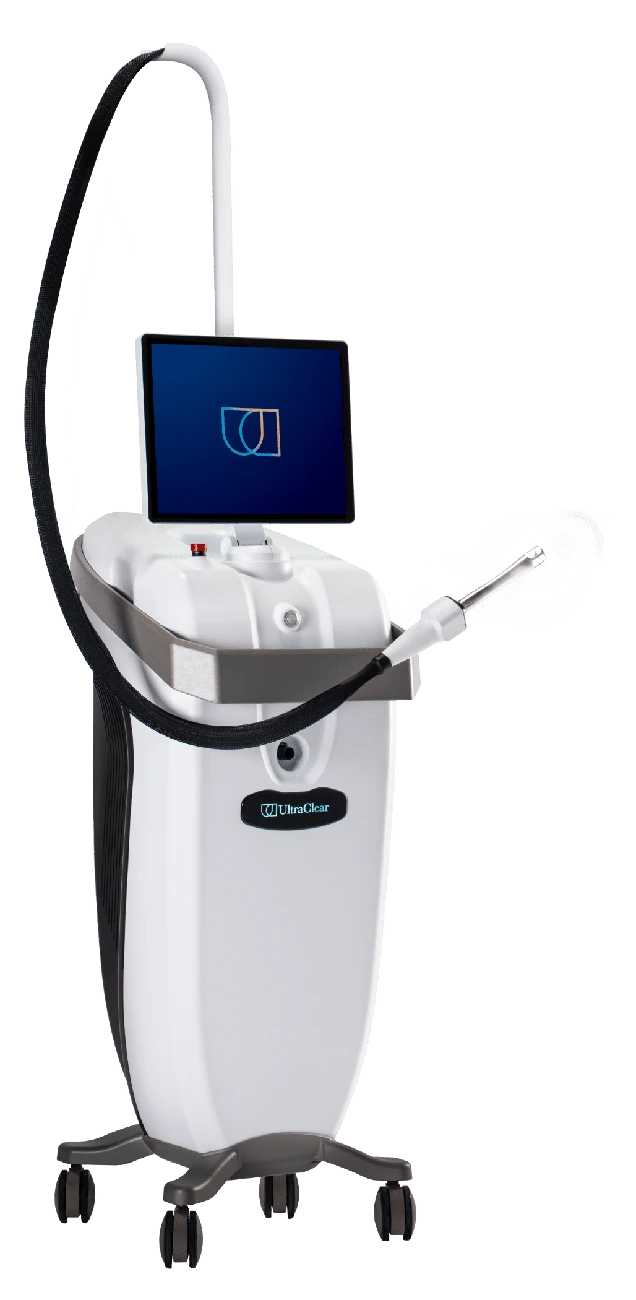 UltraClear de Acclaro — Laser de fibra fria de 2910 nm